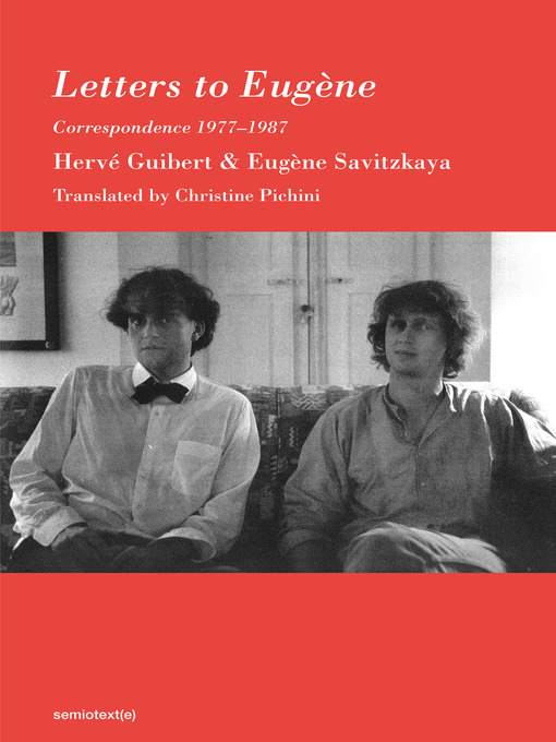 Title details for Letters to Eugène by Herve Guibert - Available
